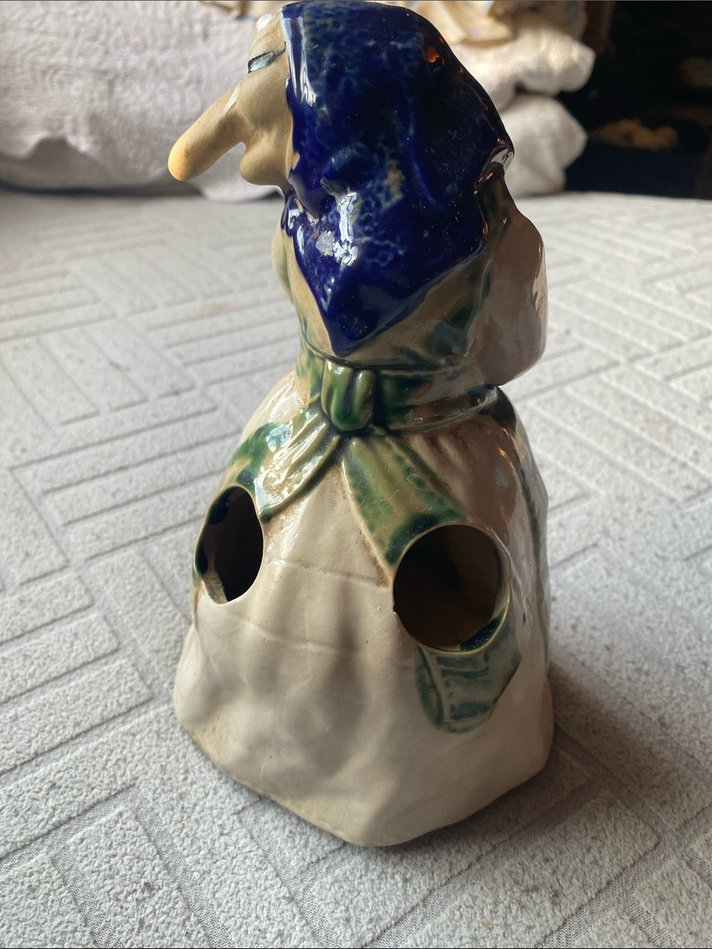 Rare Vintage RJ Drinkwater Cassandra Kitchen Witch Utensils Holder~Baba Yaga - Picture 2 of 4